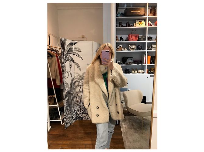Ines et Marechal Cappotto reversibile Ines & Marechal T.38 Beige - vista 10