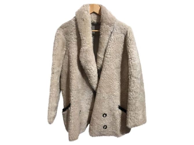 Ines et Marechal Cappotto reversibile Ines & Marechal T.38 Beige - vista 12