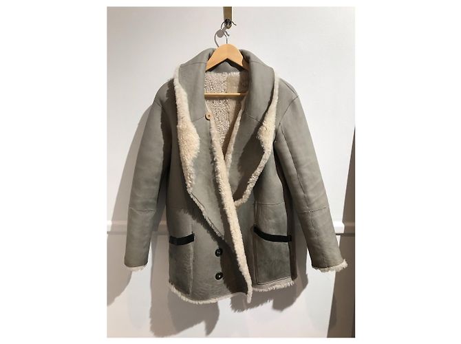Ines et Marechal Cappotto reversibile Ines & Marechal T.38 Beige - vista 2