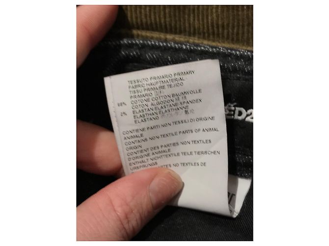 Dsquared2 Jeans Dsquared preto T.34 - vista 6