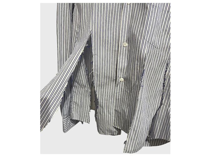 Comme Des Garcons Camisa Comme des Garçons a rayas T.S Blanco - vista 3