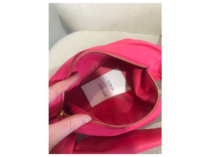 Borsa Bottega Veneta rosa Double Knotted - vista 6