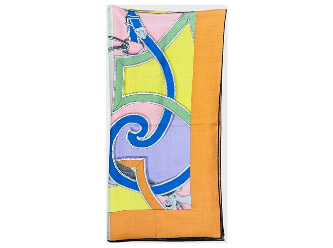 Sciarpa Hermès L'Instruction du Roy 140 Multicolore - vista 3