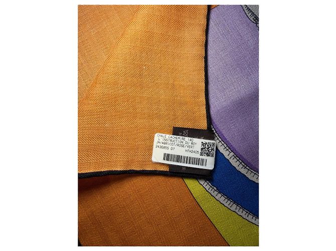 Sciarpa Hermès L'Instruction du Roy 140 Multicolore - vista 8