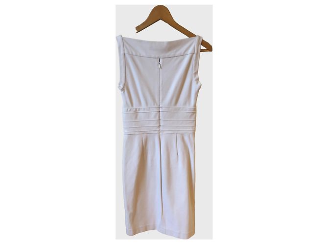 Vestido Diane Von Furstenberg blanco T.2 - vista 2