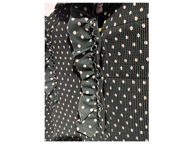 Vêtements VETEMENTS Kleid Grün T.XS - Ansicht 4