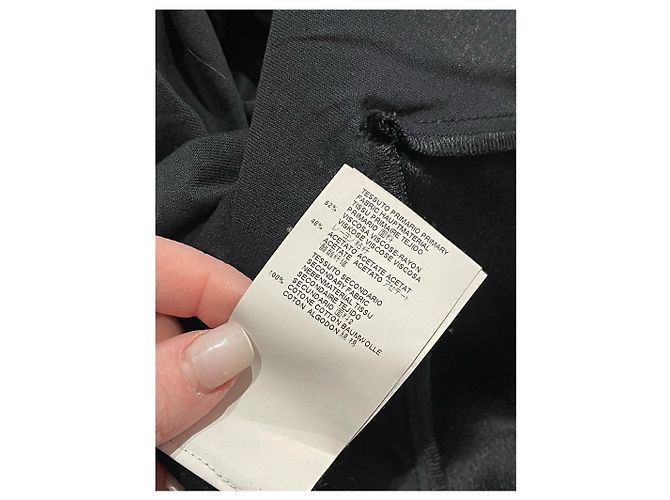 Maison Martin Margiela Kleid Maison Margiela T.38 Schwarz - Ansicht 6