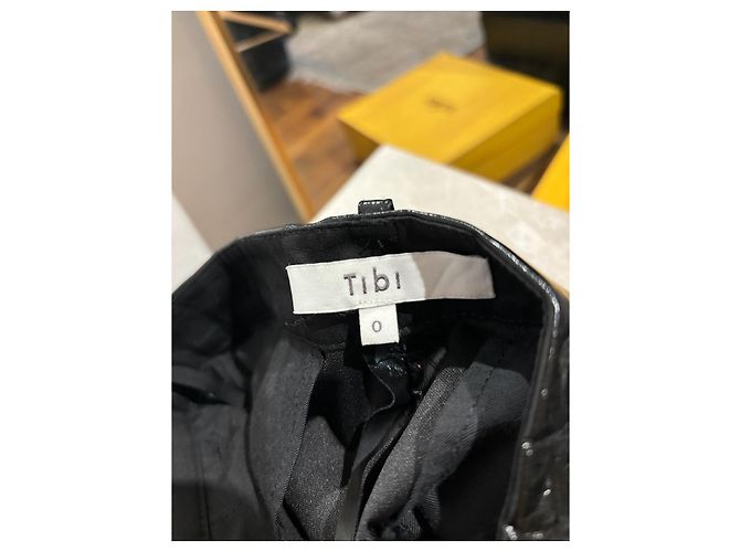 Pantalones Tibi negros T.0 - vista 7