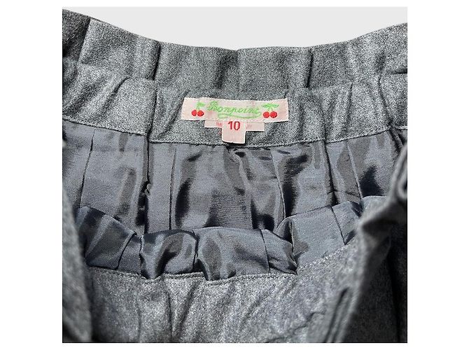 Falda Bonpoint gris T.10 ans - vista 3