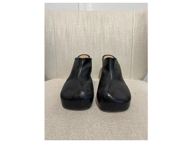 Mules Bottega Veneta Bold T.37.5 Nero - vista 3