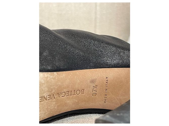 Mules Bottega Veneta Bold T.37.5 Nero - vista 5