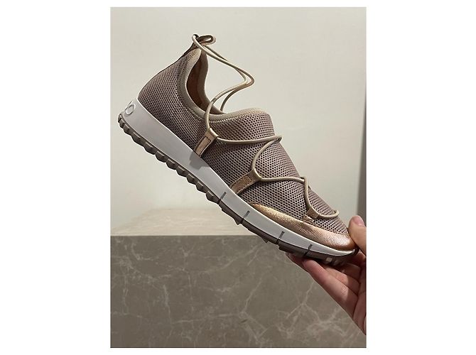 Sneakers Jimmy Choo T.37 Rosa - vista 4