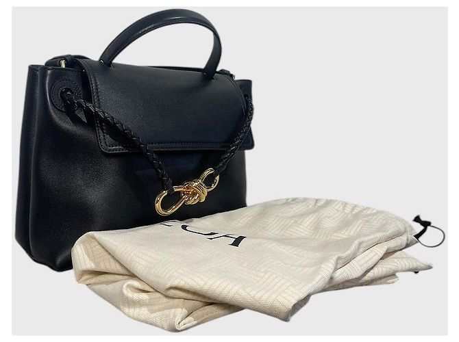 Borsa Bottega Veneta Ciao Ciao nera Nero - vista 13