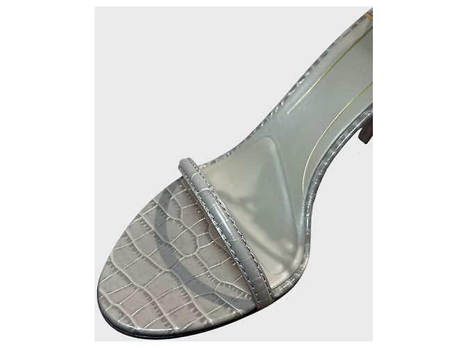 Sandali Fendi grigi T.40 Grigio - vista 4