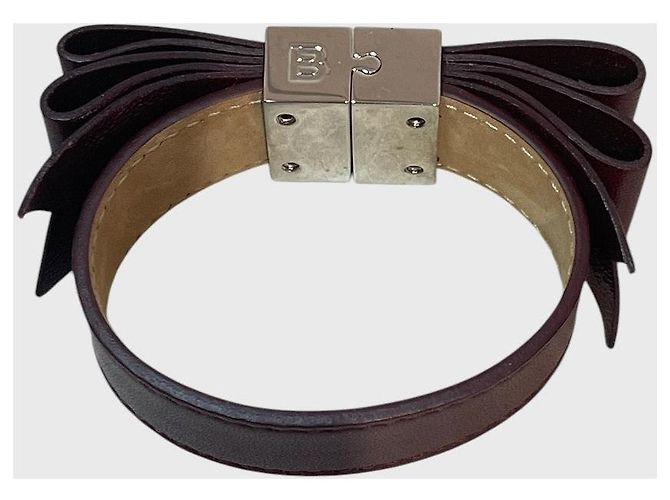 Bracciale Balenciaga bordeaux T.M Bordò - vista 3