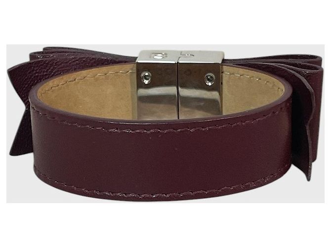 Bracciale Balenciaga bordeaux T.M Bordò - vista 6