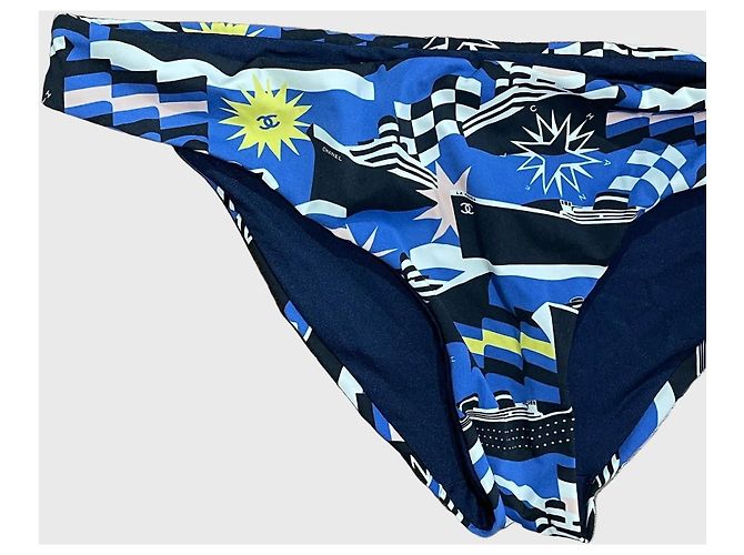 Bikini Chanel T.42 Azul - vista 3