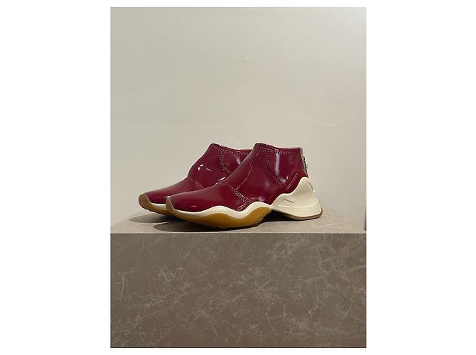 Sneakers Fendi rosse T.40 Rosso - vista 3