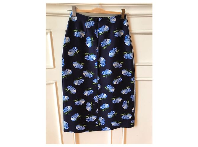 Autre Marque Falda Mother of Pearl T.36 Negro - vista 2