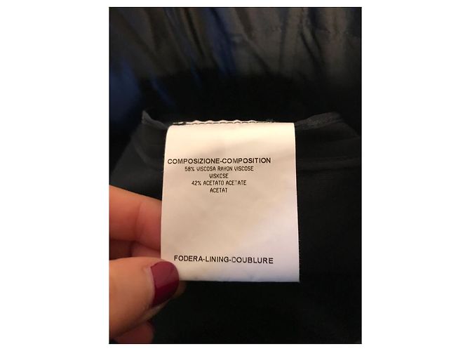 Autre Marque Yves Saint Laurent Kleid schwarz T.40 - Ansicht 7