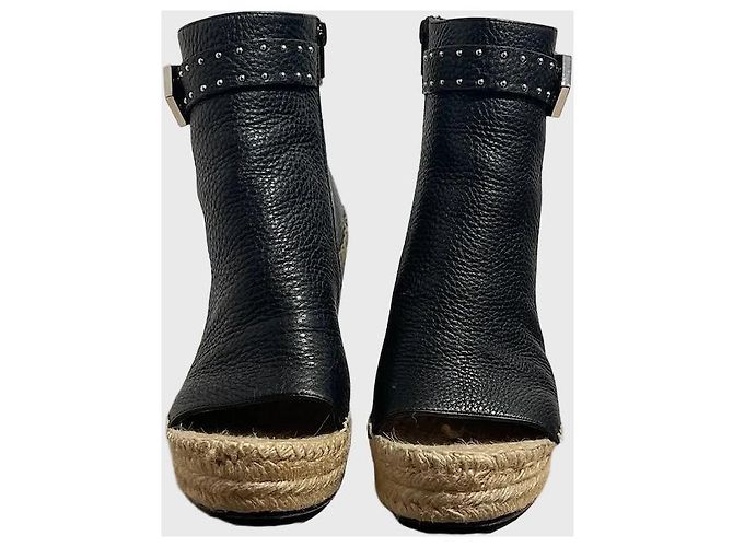Botas de cano curto Givenchy pretas T.40 Preto - vista 3