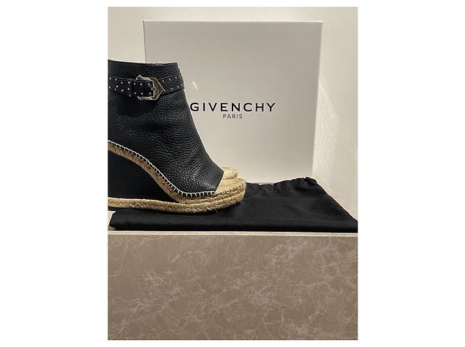 Botas de cano curto Givenchy pretas T.40 Preto - vista 7