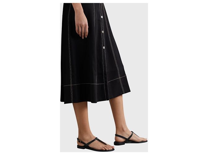 Sandali Manolo Blahnik neri T.40 Nero - vista 2