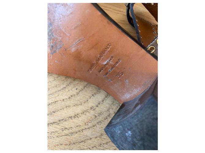 Sandali Isabel Marant Jaeryn T.35 Cachi - vista 5