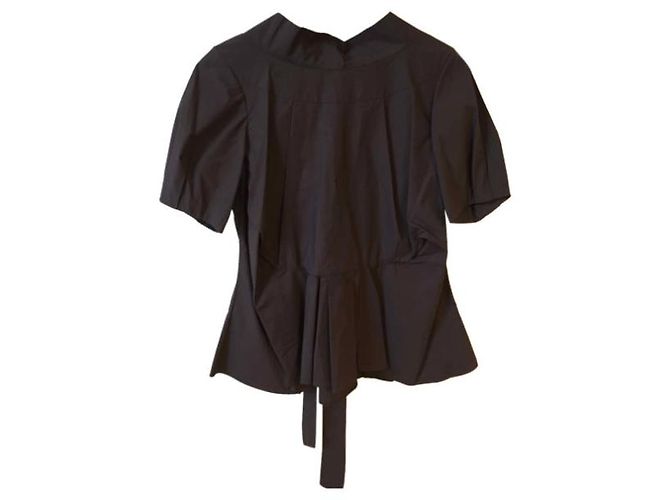 Blusa Marni de algodão castanha Marrom - vista 4