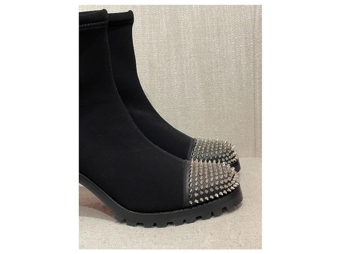 Botas Christian Louboutin negras T.39,5 NUEVAS Negro - vista 4