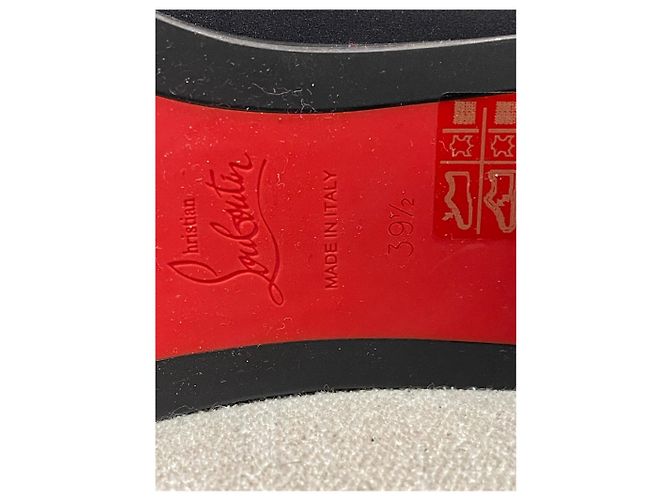Botas Christian Louboutin negras T.39,5 NUEVAS Negro - vista 6