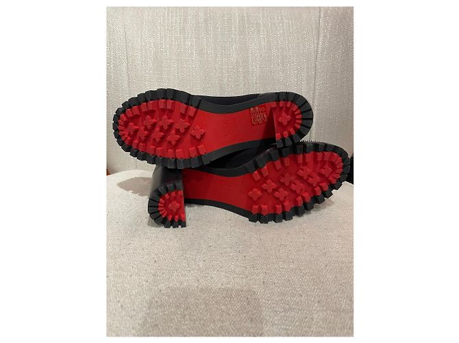 Botas Christian Louboutin negras T.39,5 NUEVAS Negro - vista 7