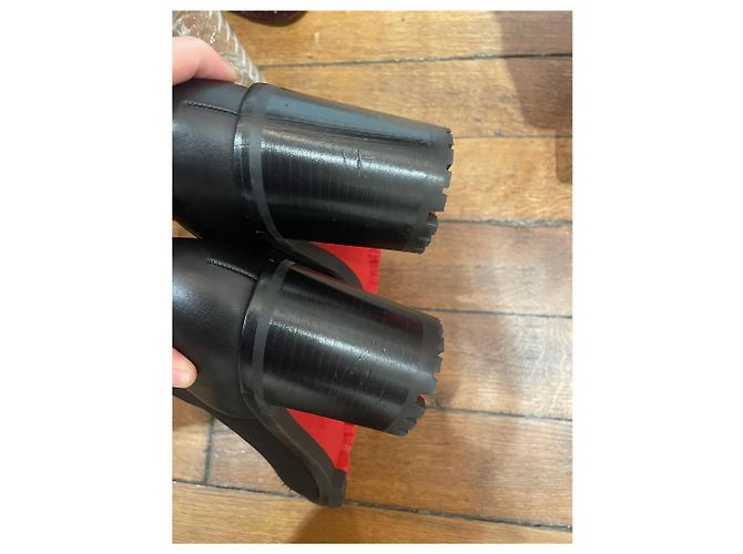 Botas Christian Louboutin negras T.39,5 NUEVAS Negro - vista 8
