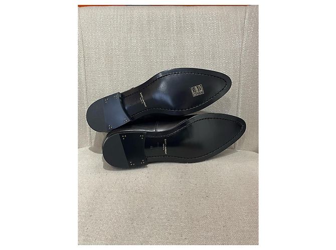 Autre Marque Derby Saint Laurent neri T.41 NUOVE Nero - vista 5