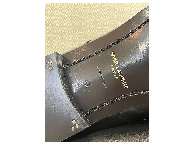 Autre Marque Derby Saint Laurent neri T.41 NUOVE Nero - vista 6