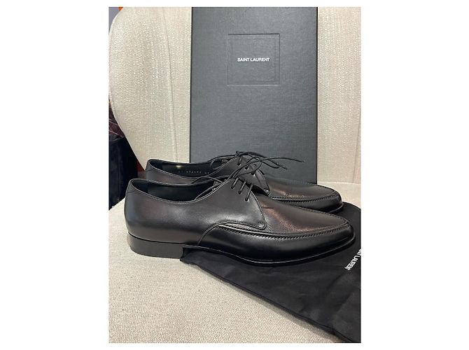 Autre Marque Derby Saint Laurent neri T.41 NUOVE Nero - vista 8