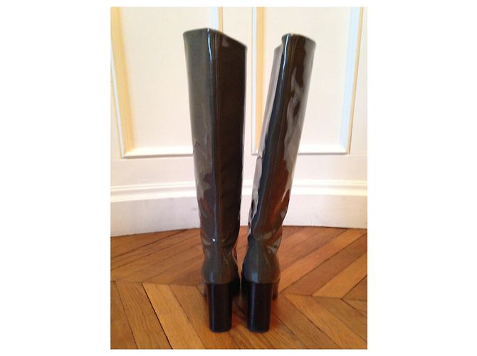 Botas Bottega Veneta Grises T.38,5 - vista 4