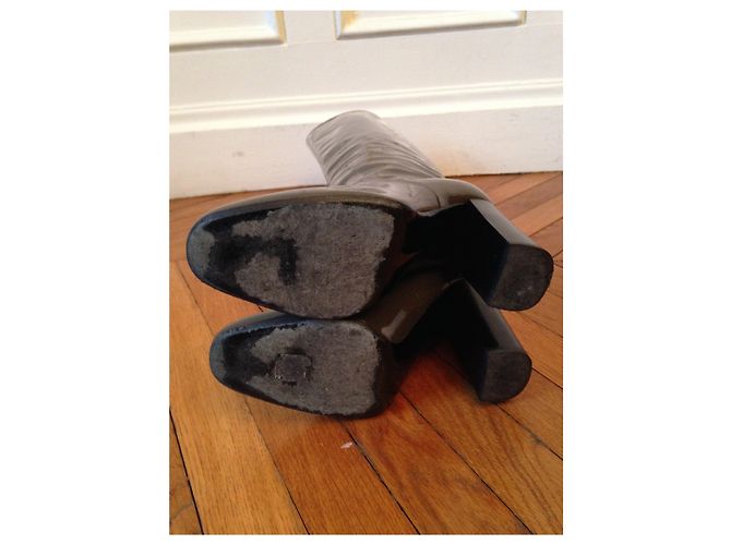 Botas Bottega Veneta Grises T.38,5 - vista 5