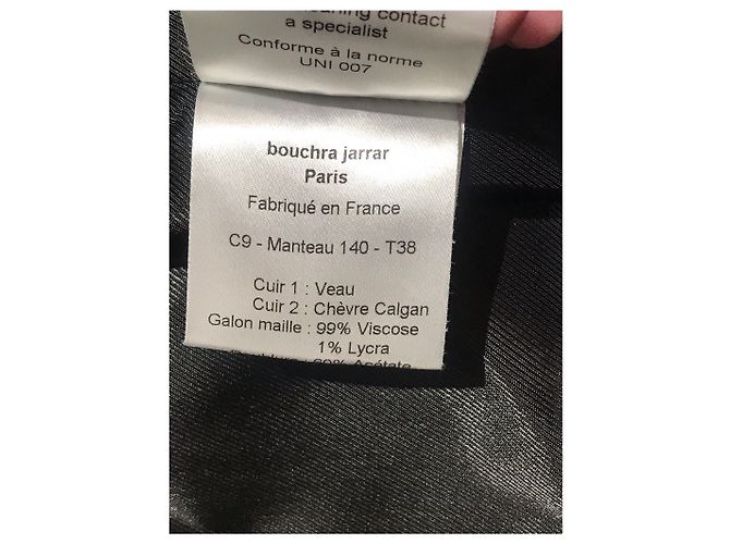 Veste Bouchra Jarrar noire Black - view 7
