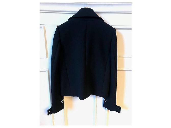 Chaqueta Anthony Vaccarello negra T.36 Negro - vista 3