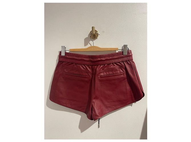 Autre Marque Saint Laurent Shorts rot T.40 - Ansicht 3