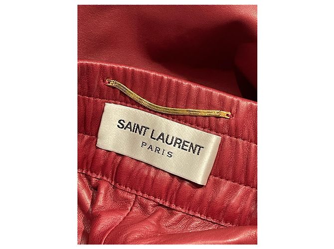 Autre Marque Saint Laurent Shorts rot T.40 - Ansicht 4