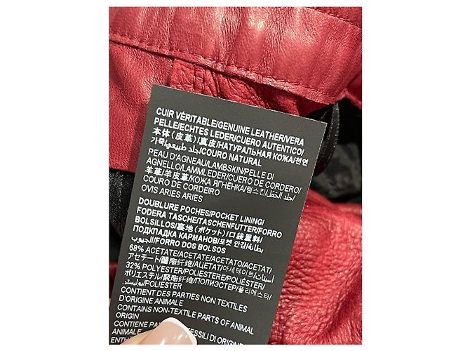 Autre Marque Saint Laurent Shorts rot T.40 - Ansicht 6