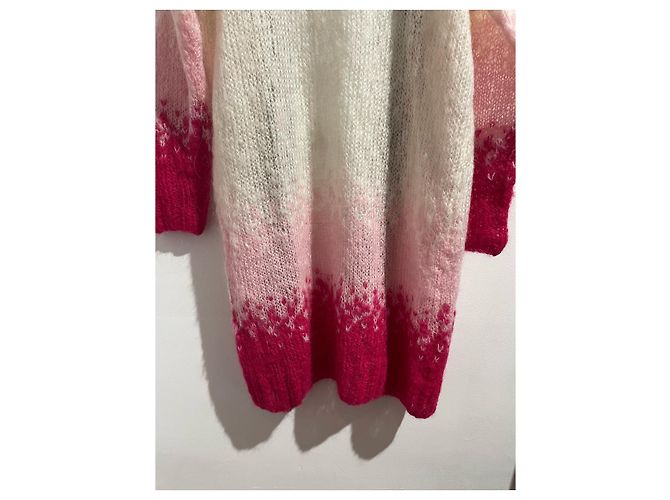 Autre Marque Weste Rose Carmine weiß / rosa T.U. Pink - Ansicht 3