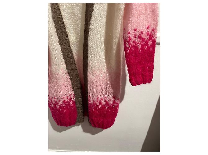 Autre Marque Weste Rose Carmine weiß / rosa T.U. Pink - Ansicht 4