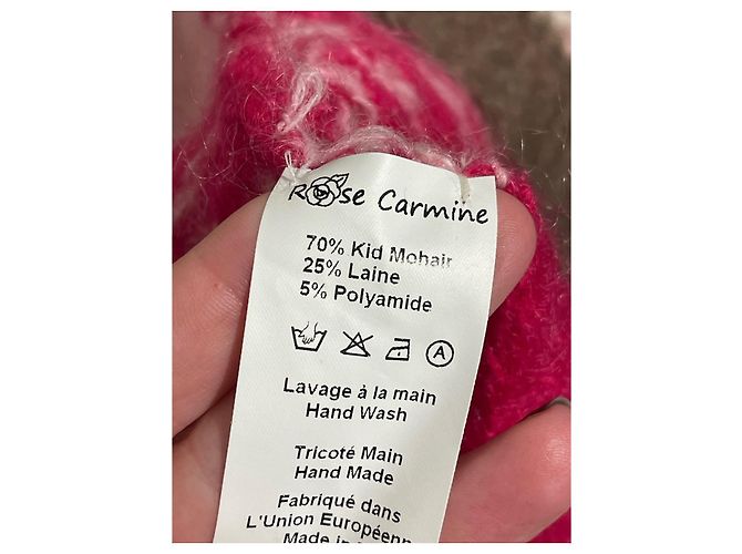 Autre Marque Weste Rose Carmine weiß / rosa T.U. Pink - Ansicht 6