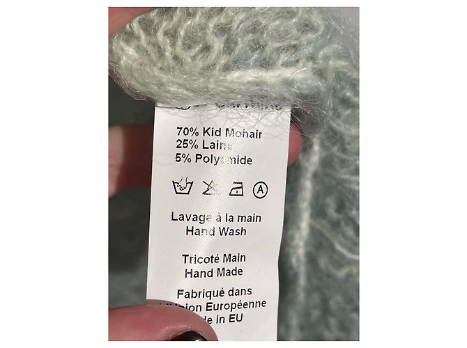 Autre Marque Weste Rose Carmine weiß / blau T.U. - Ansicht 5