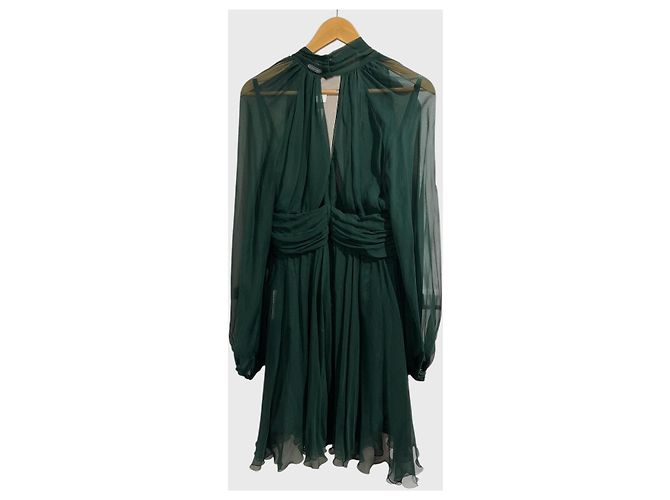 Dolce & Gabbana grünes Kleid T.42 - Ansicht 2