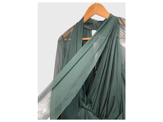 Dolce & Gabbana grünes Kleid T.42 - Ansicht 4