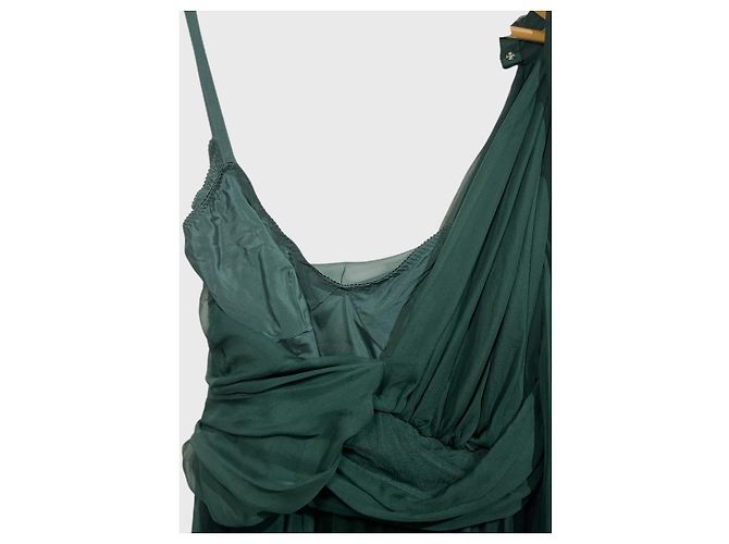 Dolce & Gabbana grünes Kleid T.42 - Ansicht 6